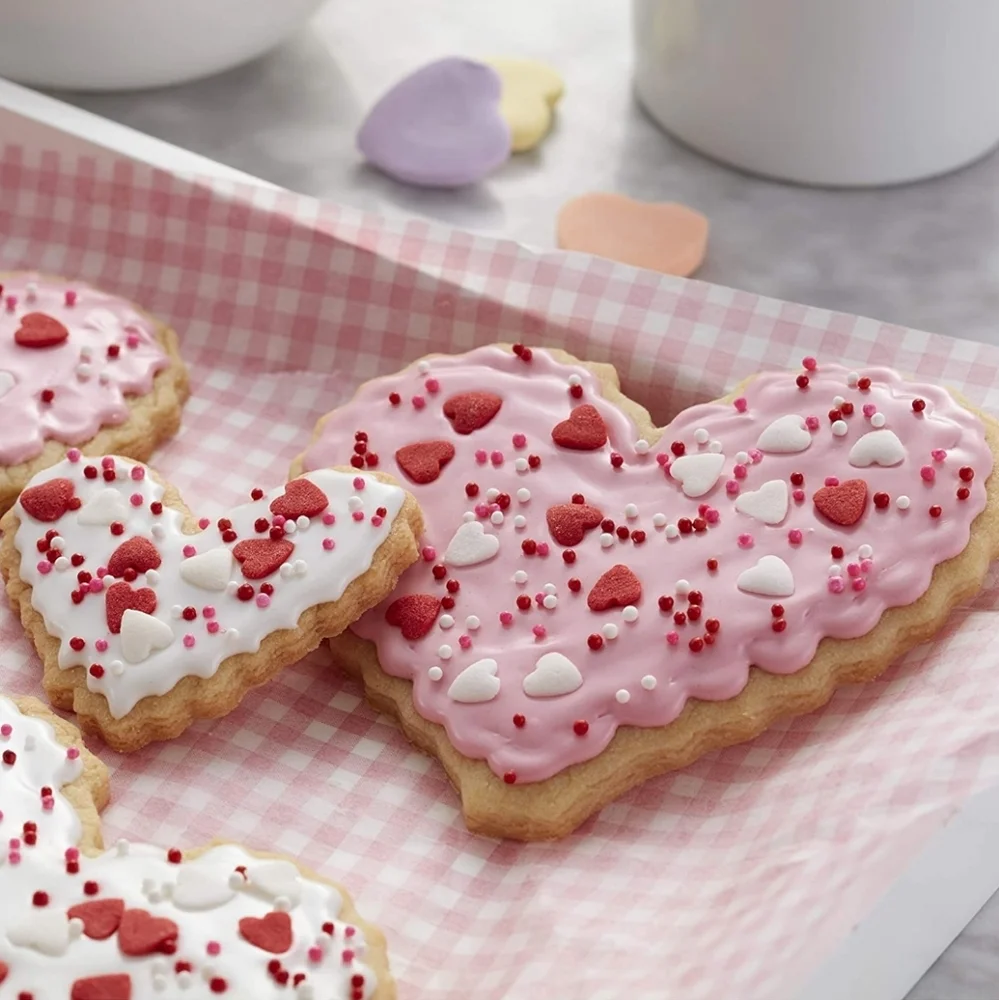 Wilton Nesting Flower Heart Cookie Cutter Sets